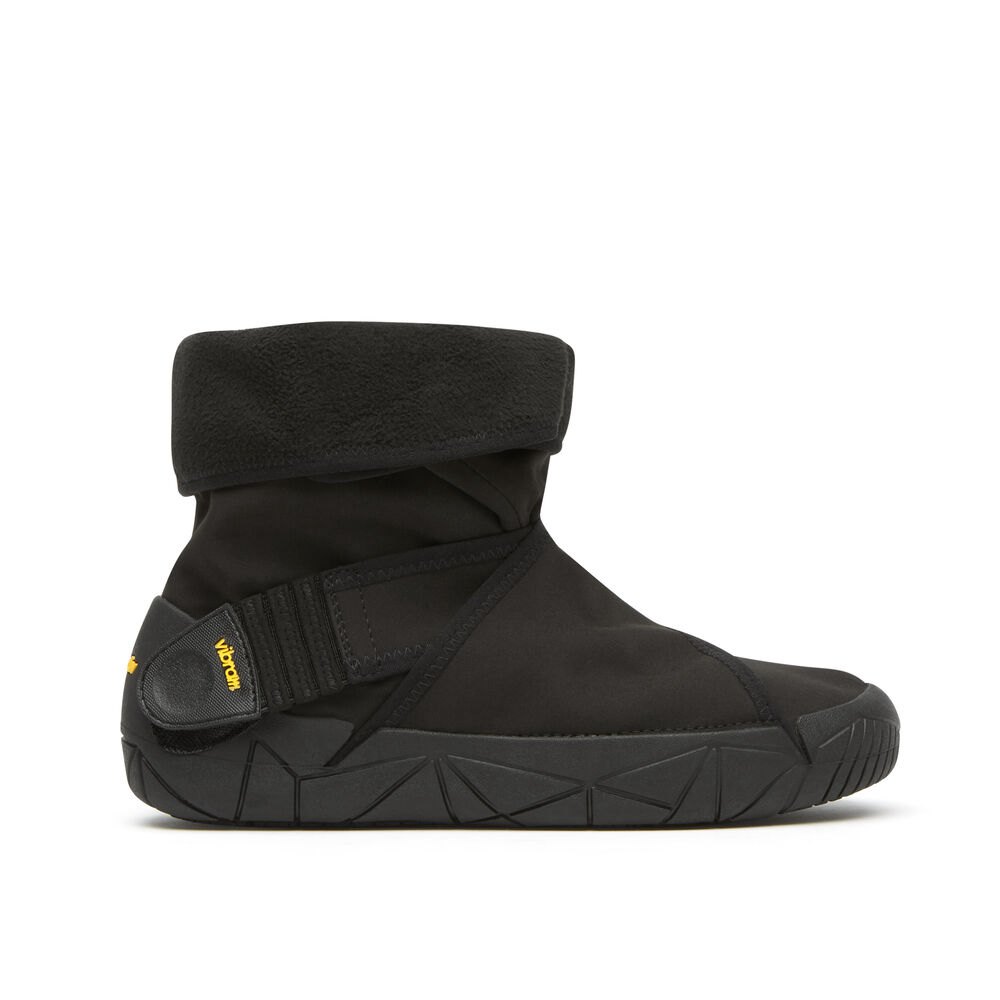 Vibram Furoshiki Womens Oslo WP Vibram Arctic Grip - Boots Black - OFD325180